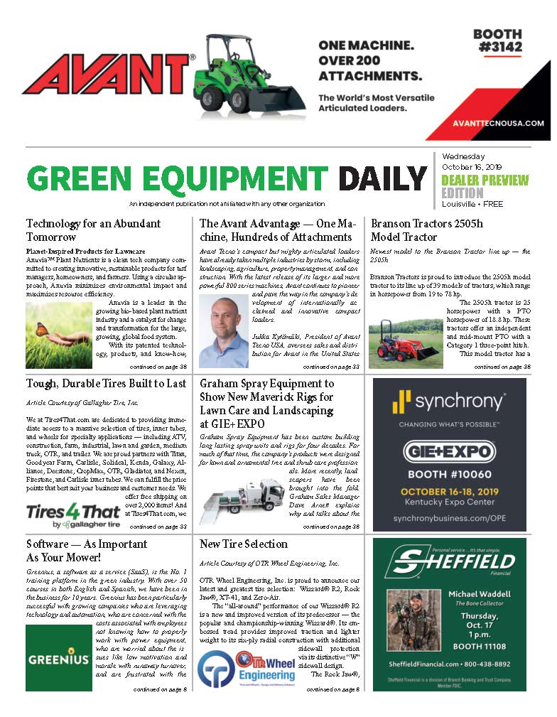 Green Equipment Daily