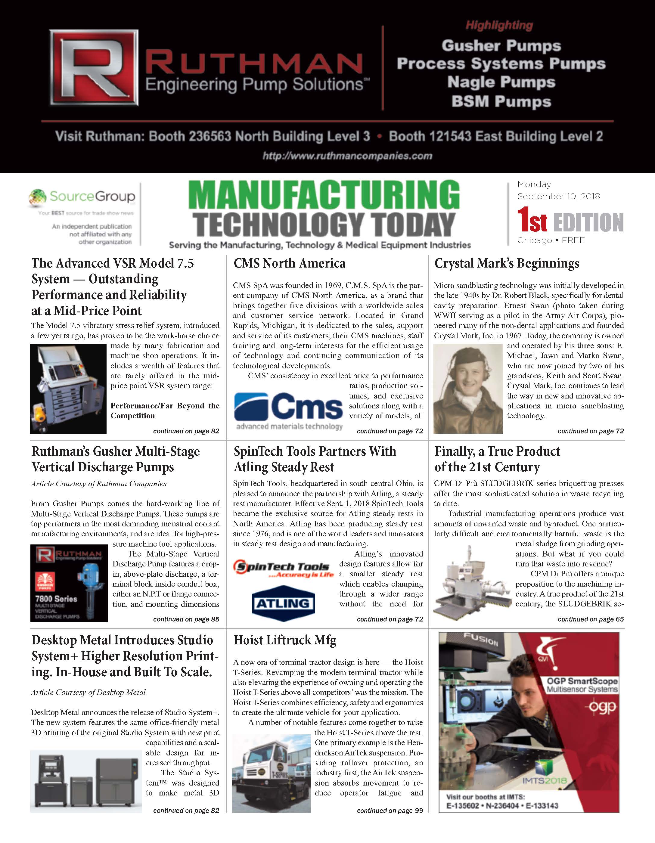 manufacturing technology today