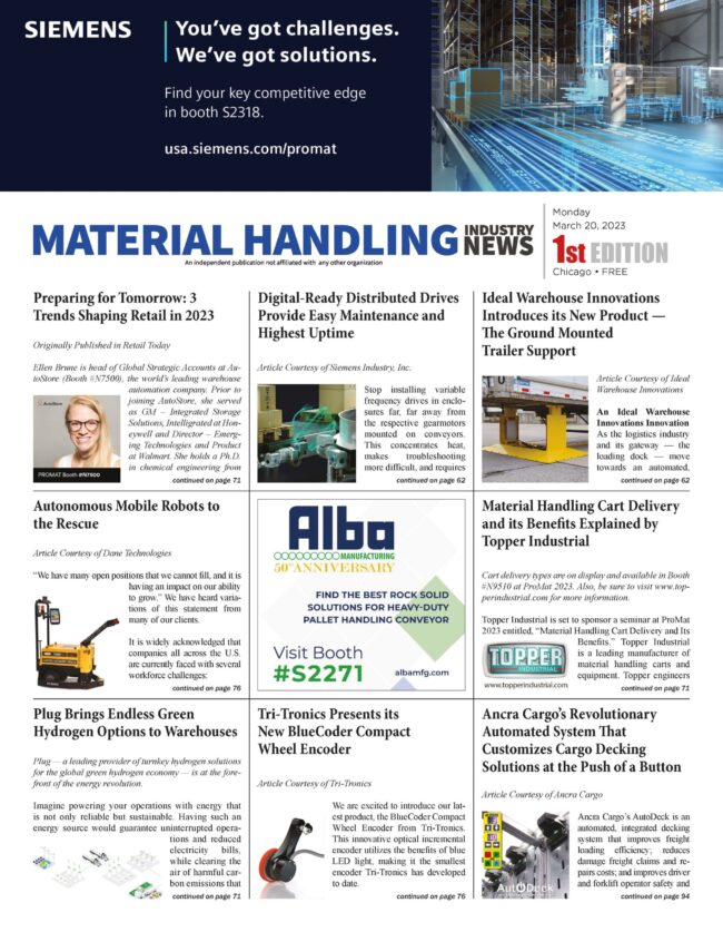 Material Handling Industry News