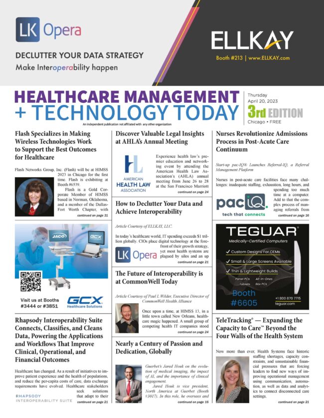 Healthcare Management + Technology Today