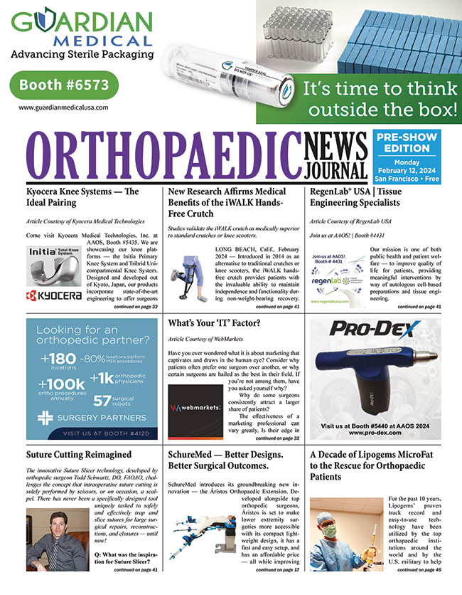 Orthopaedic News Journal