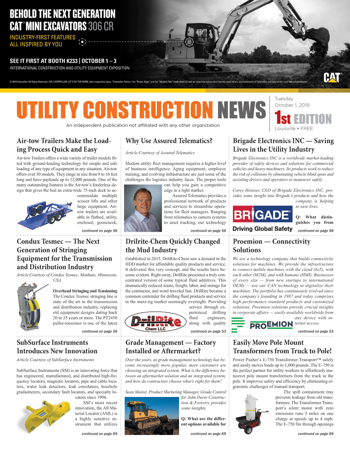 Utility Construction News
